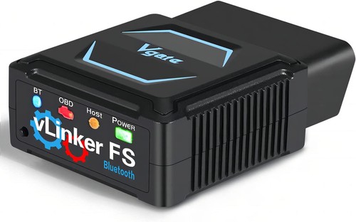 Vgate vLinker FS Bluetooth OBD2 Diagnostic Scan Tool for iOS, Android & Windows - Picture 1 of 13