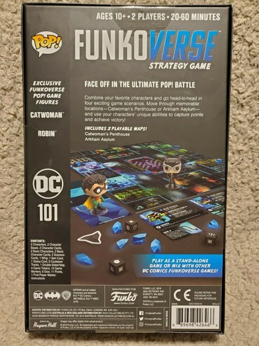 DC Comics ~ ¡Pop! Juego de estrategia FUNKO VERSE (expandalone) ~ por Funko 2019 - Imagen 2 de 3