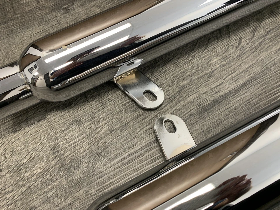 Silenciador MAC Yamaha 1986 1987 XJ700 700 Maxim cromo T/T tubos deslizables * Foto 4 de 4