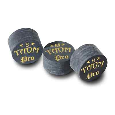 Billard Queue Cue Tip Premium Klebeleder TAOM PRO -  6 Schichten  10 mm S-M-H