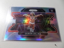 2022 PANINI PRIZM WWE 1ST TRUE SILVER SP QUEEN ZELINA RARE # 44 🔥