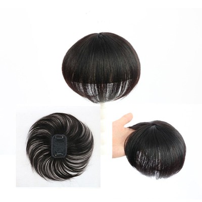 Delicate Women Real Human Hair Extensions Topper Hairpieces For
