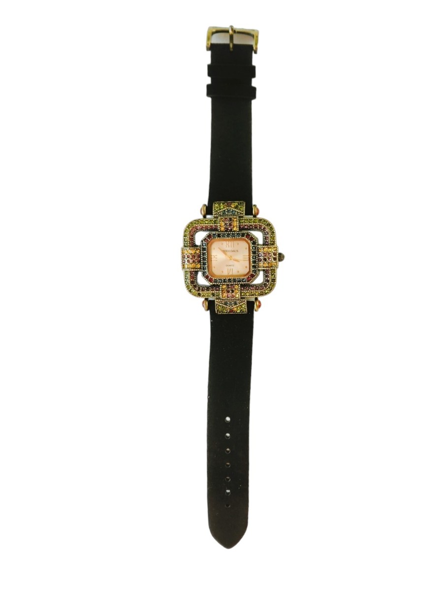 Heidi Daus Art Deco Swarovski Crystal Face Multi-strap  display picture 3