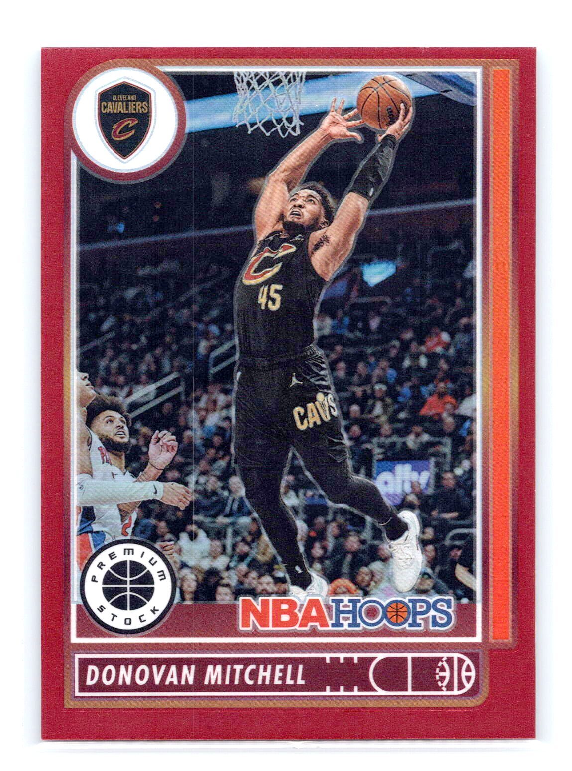 2022 Hoops #577 Donovan Mitchell Red Premium Stock 39/149 Cabs