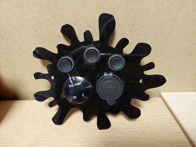 Orange 12V USB Control Panel Switch For VW T6 Camper & Motorhome – Unbranded
