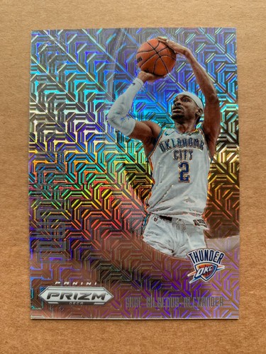 Shai Gilgeous-Alexander 2024-25 Panini Prizm Deca #1 Downtown Bound Mojo /25