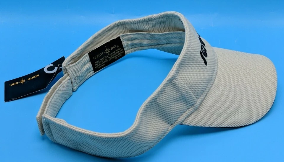 SERV-ALL Sombrero Crema/Blanco roto Sombrero Visera Ajustable *NUEVO* Foto 3 de 4