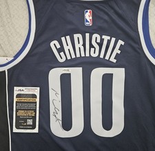 Max Christie Signed Autographed Dallas Mavericks Jersey Jsa Coa