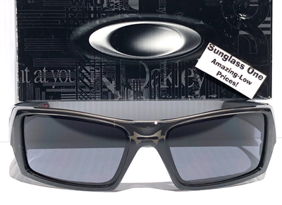 NEW Oakley GASCAN Grey Smoke Frame Grey Lens Sunglass 9014-E2 | eBay
