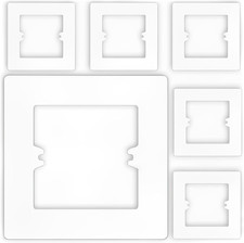 Light Switch Surround 6 Pcs Light Switch Cover Plates Finger Plates for Light Sw