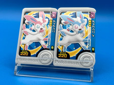 Lot 2 Shiny Sylveon Sylveon complete set Pokemon Frienda coin Japanese