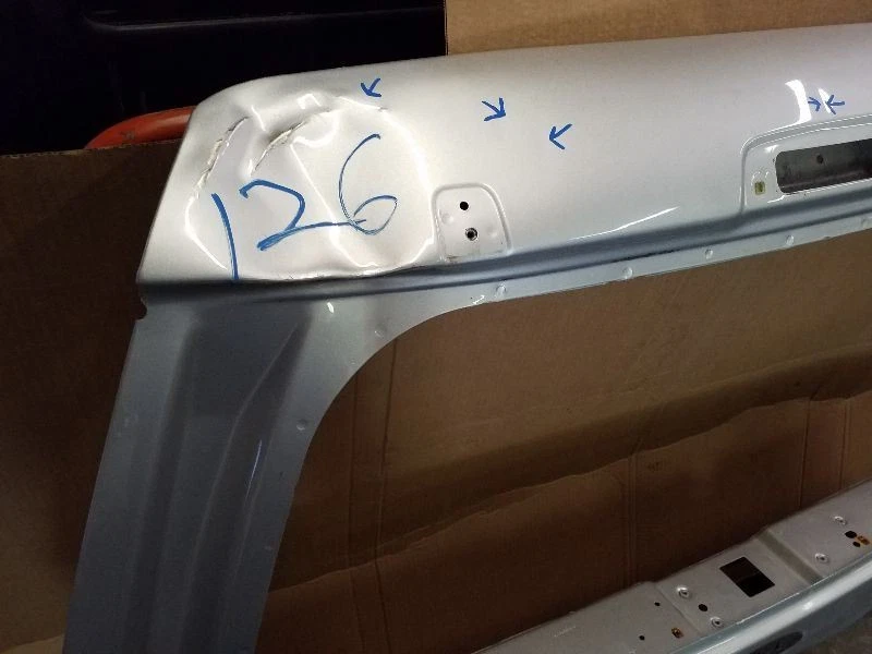 Silver Rear Hatch Tailgate Shell | Fits 2008-2014 Ford Expedition - Изображение 2 из 4