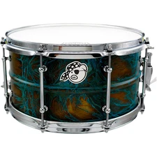 Brass Patina Snare Drum