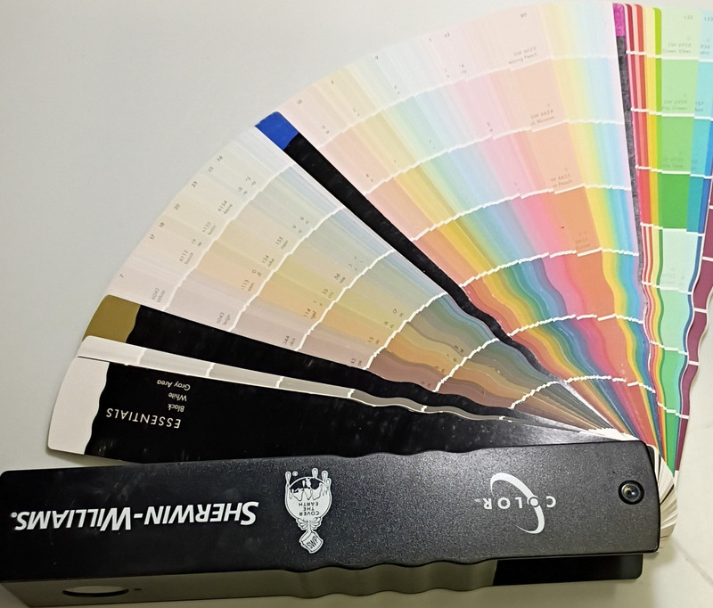 Sherwin-Williams 2008 Color Guide Fan Deck Paint Guide Essentials for Designers