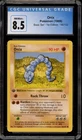 Pokemon Onix Base Set Shadowless 1st Edition #56 CGC 8.5