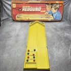 Vintage Rebound Two Cushion Board Game 1971 Ideal Skill Tabletop Yellow USA