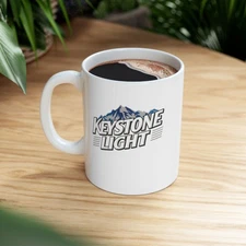 Keystone Light Logo Ceramic Mug (11oz, 15oz)