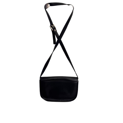 Coach City Bag Vintage 1989 9875 Old Creed Black Glove Leather WeatherWare - Picture 11 of 16