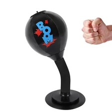 Desktop Punching Bag Heavy Duty Stress Relief Boxing Bag for Kids Teenagers A...