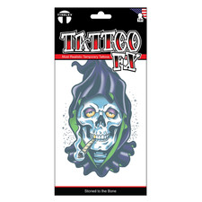 Tinsley Transfers Stoned to the Bone Temporary Tattoo - Morris Costumes