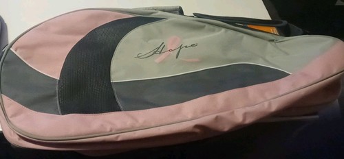 Raqueta de tenis Wilson bolso de hombro concienciación sobre el cáncer de mama rosa/gris - Imagen 2 de 4