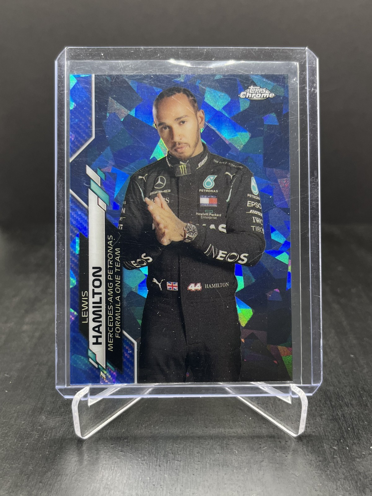 2020 Topps Chrome Sapphire Formula 1 F1 Lewis Hamilton Portrait #1