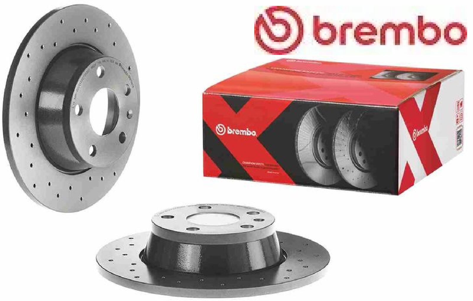 2x Bremsscheibe voll 08.9769.1X BREMBO für AUDI TT TT Roadster - Bild 4