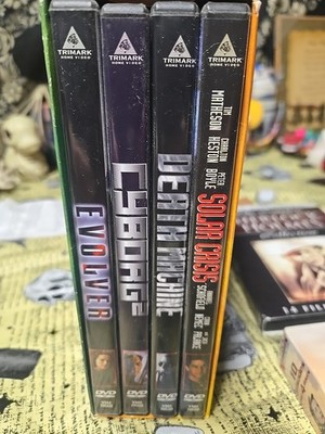 The Best of Sci-Fi DVDs (Cyborg 2, Death Machine, Evolver, Solar Crisis) Boxset