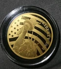 2025 Cook Islands Statue of Liberty .9999 Fine Gold $5 Coin Mint Condition!!