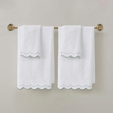 4 Piece Towel Set, 2 Bath Towels 2 Hand Towels, 500 GSM, 100 Cotton Towel for B