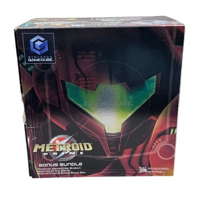 Nintendo GameCube Metroid Prime Bonus Bundle CIB Platinum Console Tested