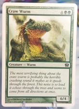 Craw Wurm 9th Edition Core Set Magic The Gathering MTG