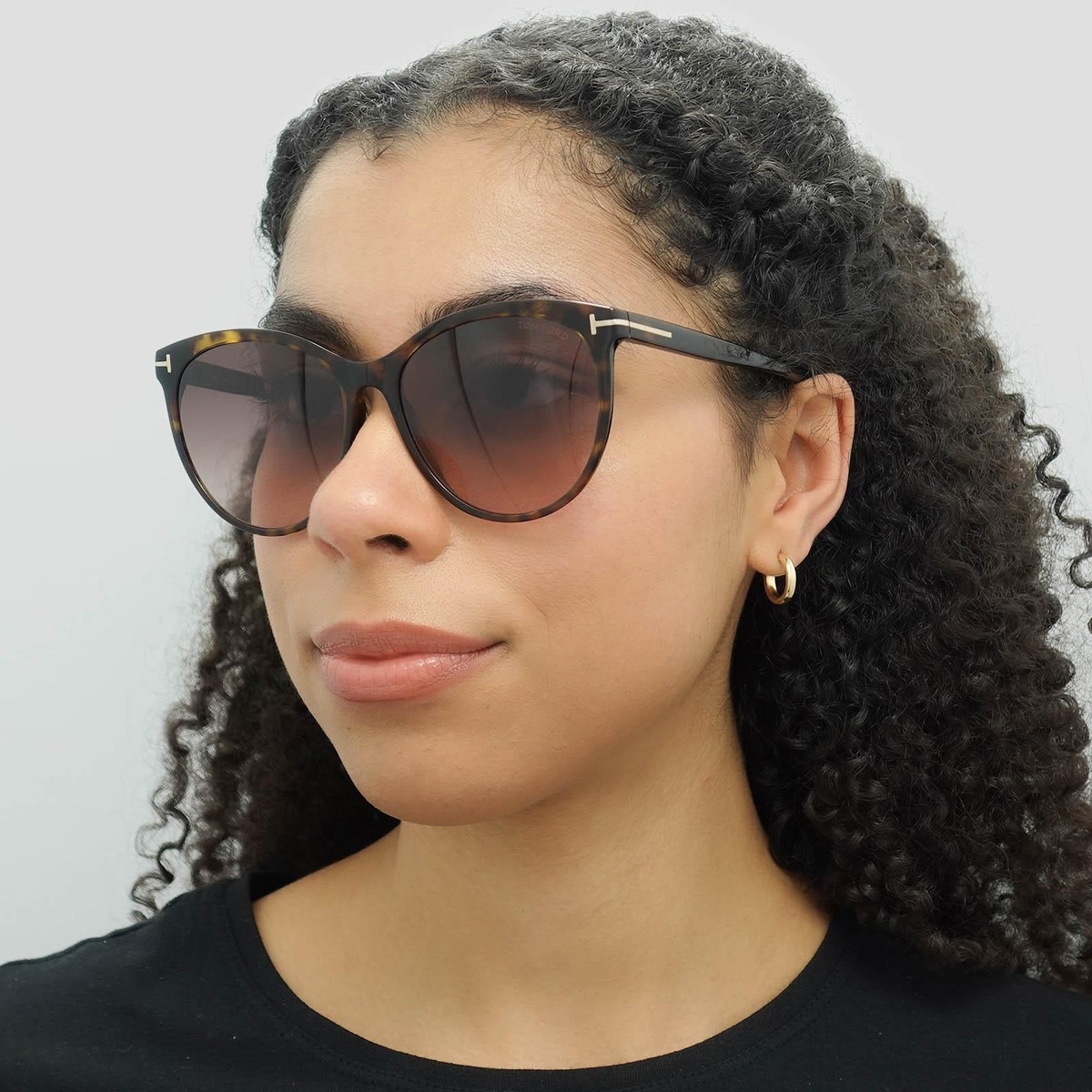 Tom Ford FT0787, Woman\'s Sunglasses, Size 59X16X140 Tom Ford Sunglasses Maxim FT0787 52F Dark Havana Brown  main image 4
