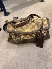 COACH Brown Weekend/Travel Bag Serial E0768-77042