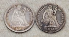 WPCoins ~ Seated Liberty Dime Lot - 1871-1878 US Silver Coins