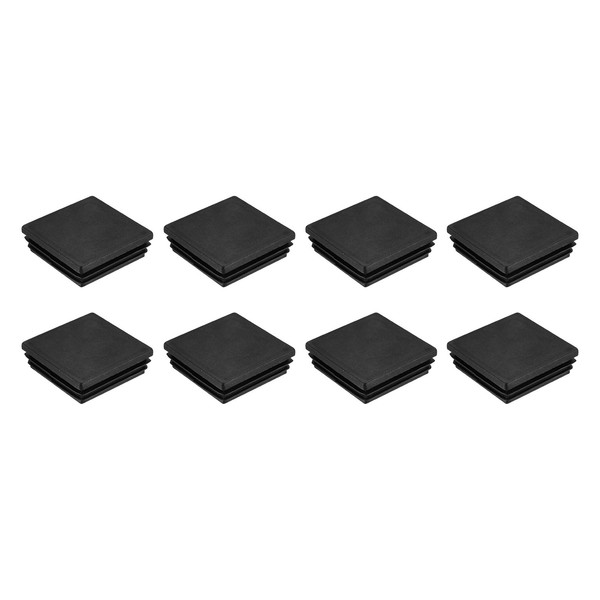 8 StüCk Rohrstopfen, 60X60Mm Quadratisch Abschlusskappen, Pe-Lamellenstopfen-image