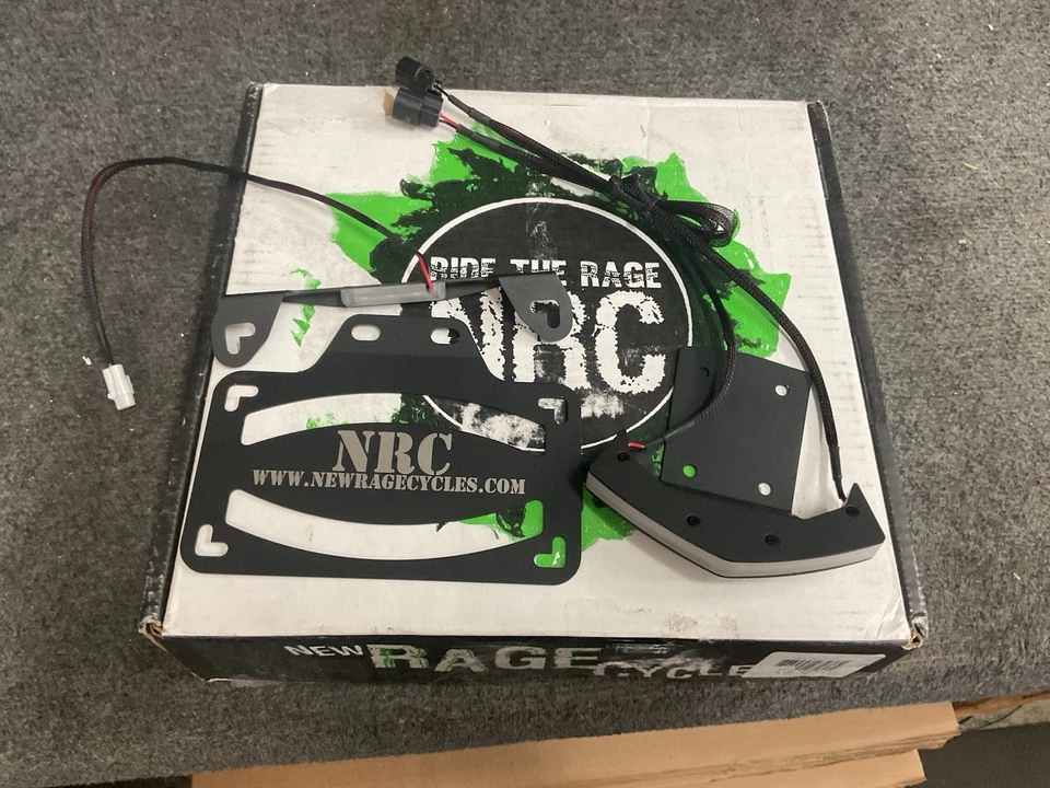 Nuevo Elementador Guardabarros Rage Cycles Kawasaki 2024 Ninja ZX-6R ZX6R-FE-T-24 Foto 2 de 4