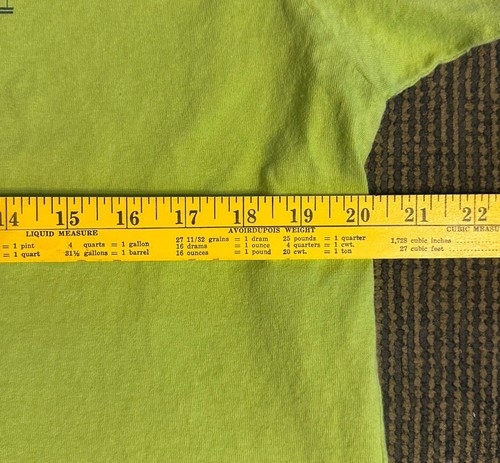 Vtg Coastal Concepts Crop T-Shirt Top Wrigley’s Double Mint Gum Sz L Green USA - Picture 6 of 7