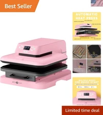 Auto Heat Press Machine for T Shirts - Heat Press 15x15 with Auto Release - H...