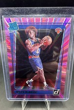 2021-22 Panini Donruss - Rated Rookie Miles McBride #224 Holo Pink Laser (RC)