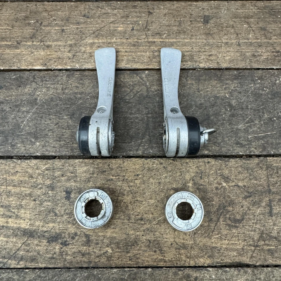 Juego de cambios de tubo descendente Shimano SL-S434 de acción ligera 6 velocidades SIS 6s vintage Foto 2 de 4