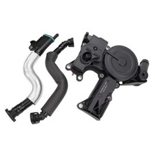 PCV Valve Engine Crankcase Vent Oil Separator Breather Hose 3-Piece Compatible