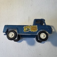 Wheelie Wagon Tootsietoy - 1969 - PICK-UP TRUCK - 4" Long - Blue Made in USA