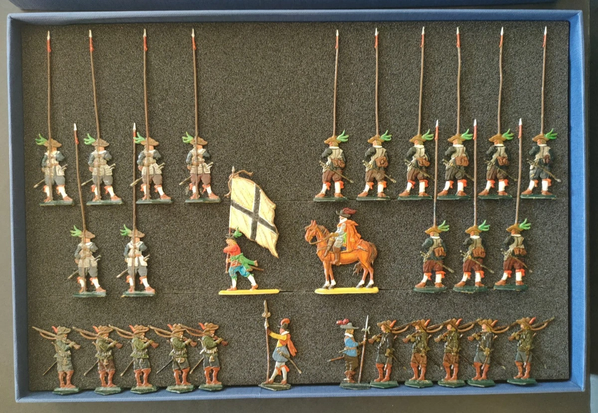 Petits soldats allemands 1914-1918, plats d'étain Lelong Paris