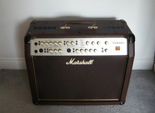 Marshall Amp AS100D 100W 4 Channel 2 Guitars/Microphone/Aux with foot switch