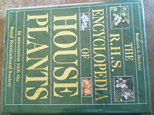 The RHS Encyclopedia of Houseplants by Beckett, Kenneth A. Hardback Book The - Picture 1 of 2