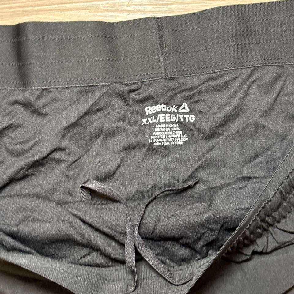 NWT Reebok Womens Running Essentials 3.5 Inch Athletic Workout Shorts, Black 2XL - Image 4 of 4