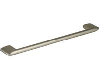 MöBelgriff Metall-Zamac Edelstahlfinish Lochabstand 128 Mm Lxbxh 138X10X34 Mm St