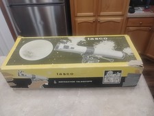 Vintage TASCO 11TE-5 Telescope 300x Reflector Made In Japan With Box 1960s