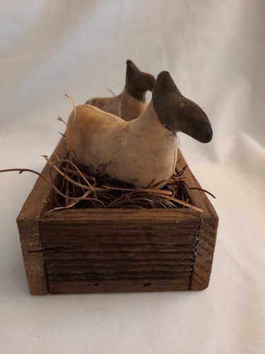 Arnett's Country Store ? No Bottom Stamp Good Condition Resting Sheep Antiques - Picture 4 of 9